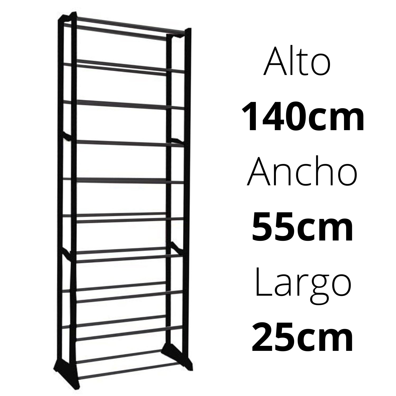 Estantería Calzado Medidas