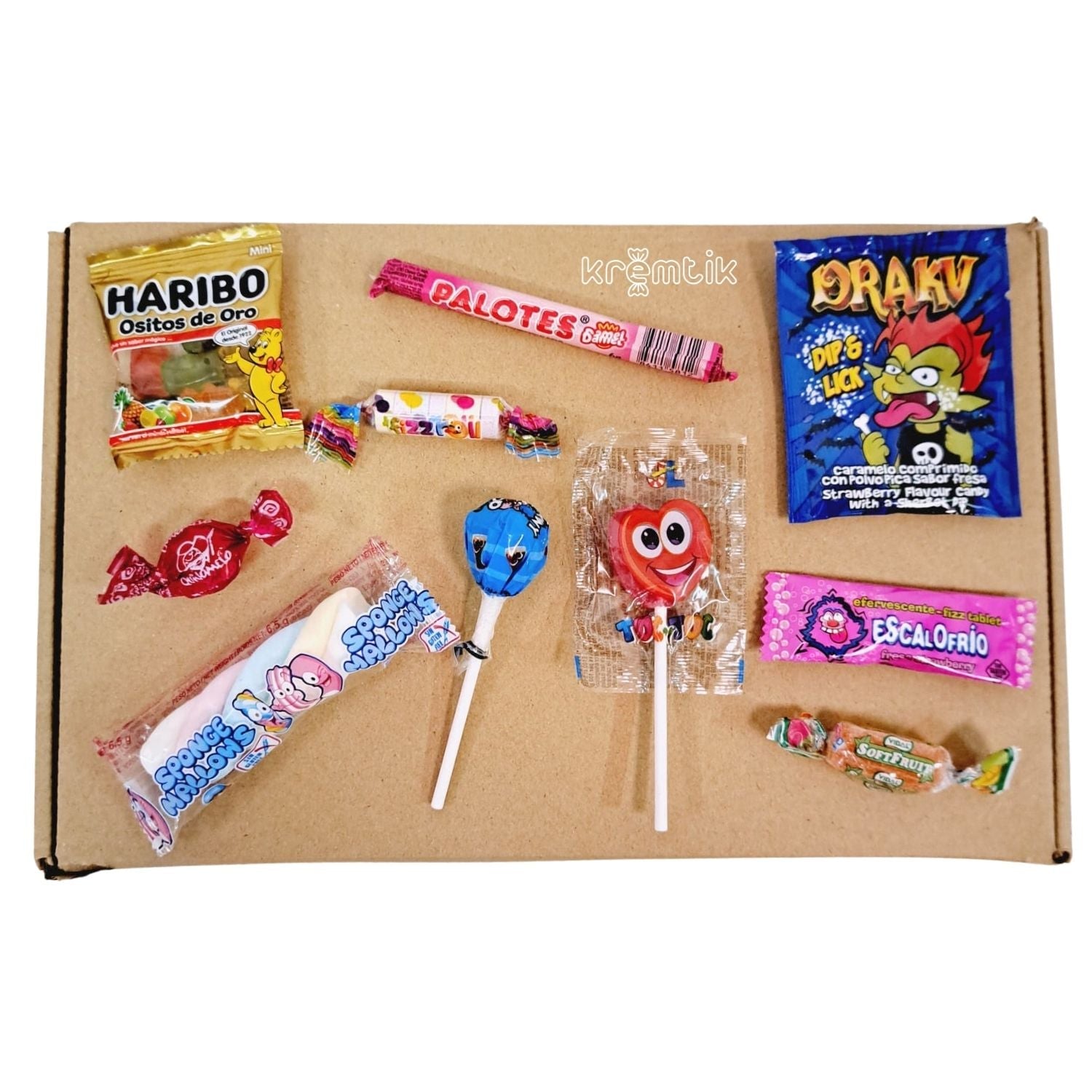 200 Chuches y Caramelos Para Rellenar Piñatas y Conos de Cumpleaños | SUPER PACK KREMTIK | Ideal Para Eventos y Fiestas - Productos Envueltos Individualmente