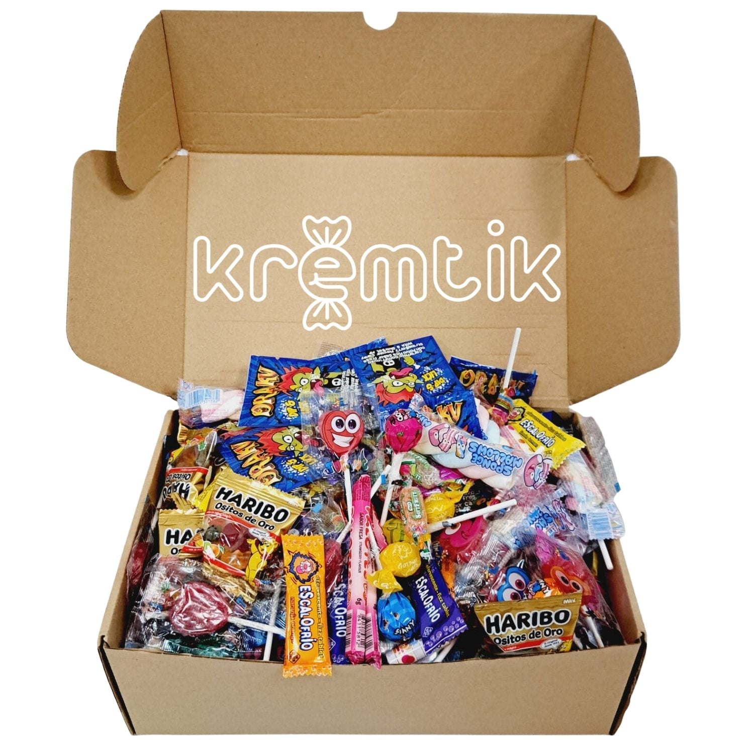 300 Chuches y Caramelos Para Rellenar Piñatas y Conos de Cumpleaños | SUPER PACK KREMTIK | Ideal Para Eventos y Fiestas - Productos Envueltos Individualmente