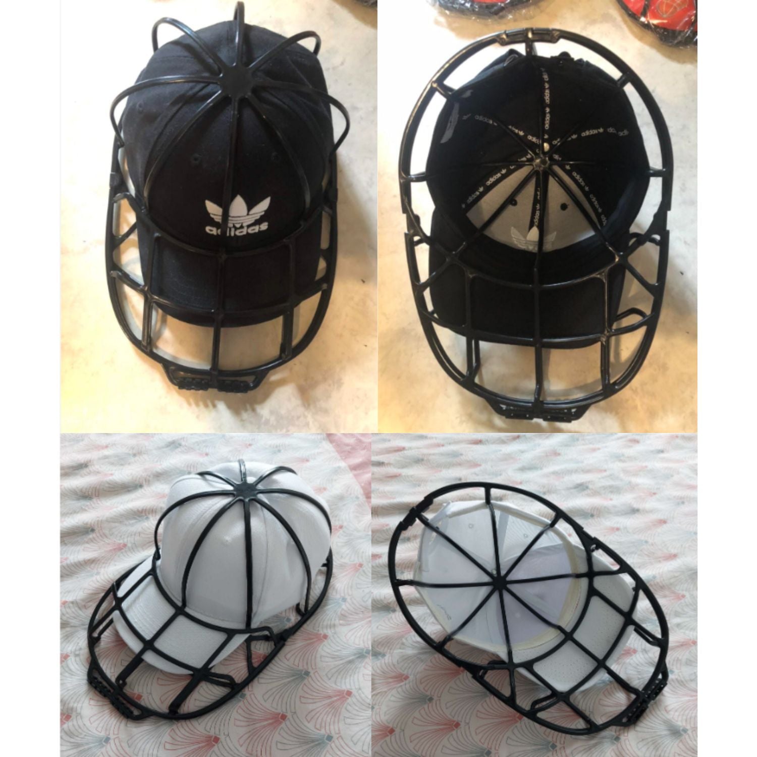 Accesorio de Limpieza para Gorras en Lavadora o Lavavajillas y Expositor Anti-Deformación - Ajustable a todos los tamaños (1 Unidad)