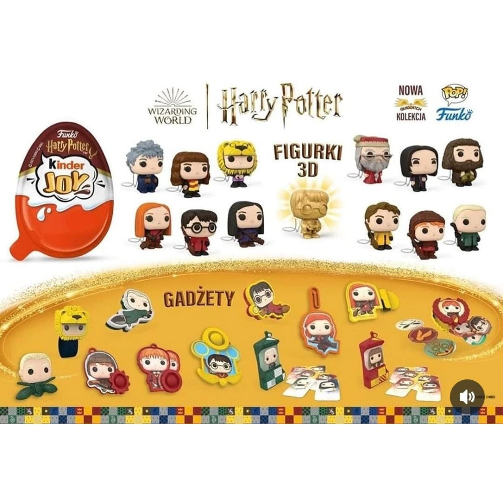 Kinder Joy Harry Potter Marrón Funkos