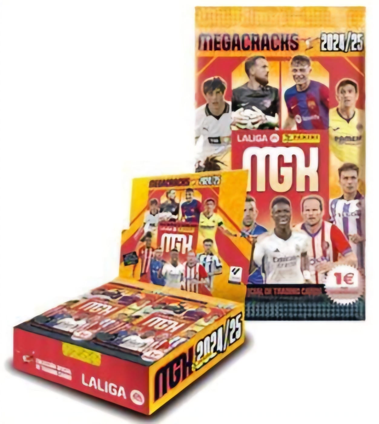 PRE ORDER Megacracks 2ª Edición 2024 2025 - CAJA 24 SOBRES