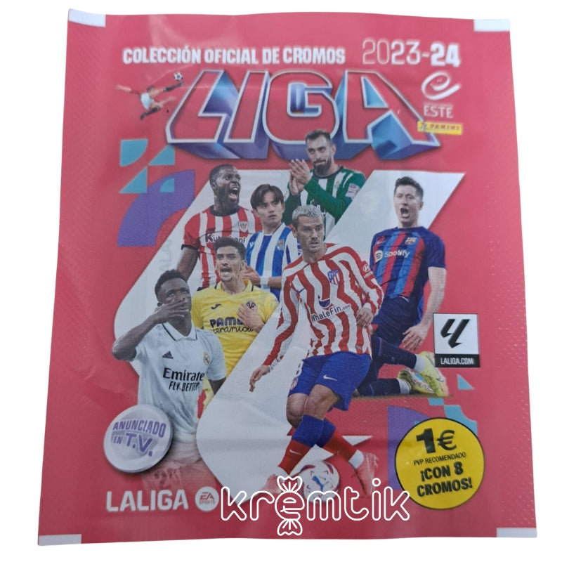 Panini Caja Cromos para album la liga 2023 2024 - Segunda Edición