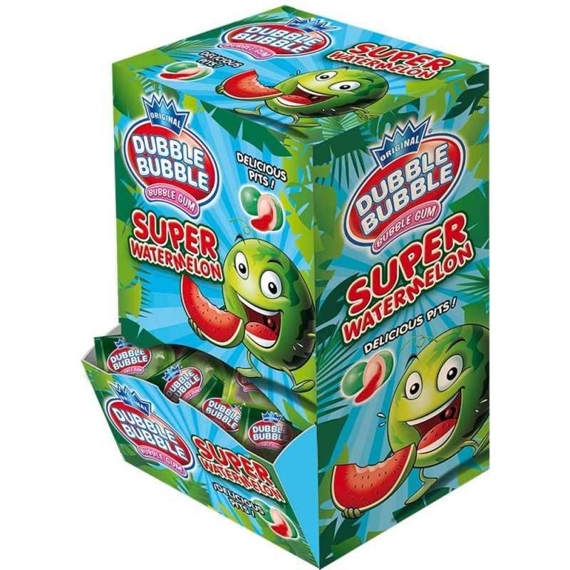 Chicles Dubble Bubble Sabor Sandía 200 Unidades 980g