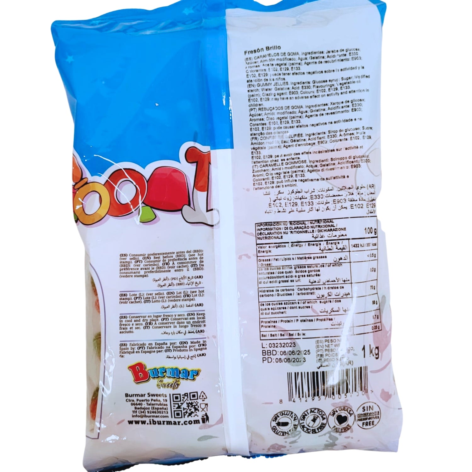 Burmar Fresón Brillo (Bolsa 1KG)