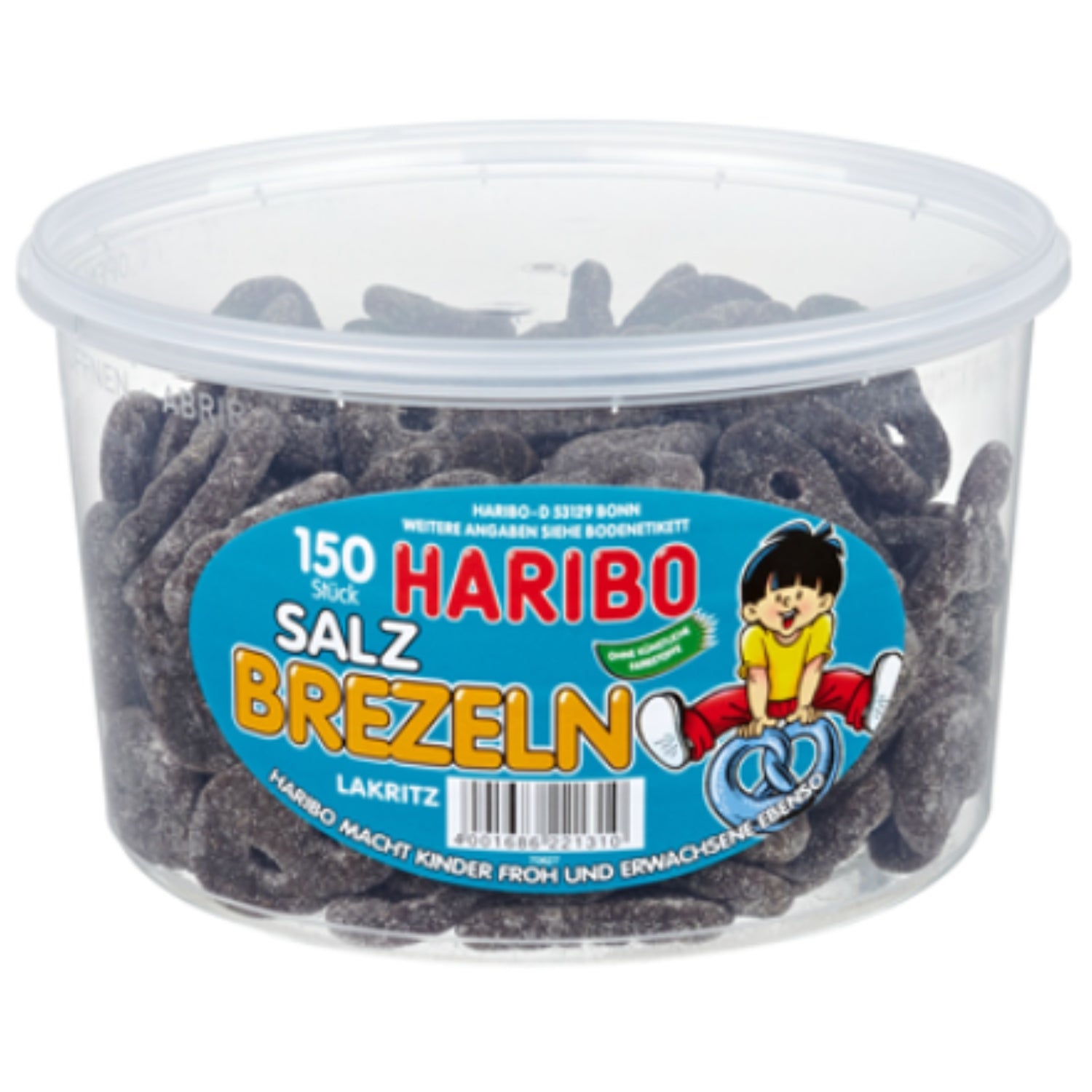 Haribo Pretzel Tarro 150 Unidades