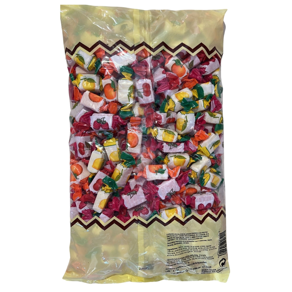 Dupont Caramelos Masticable Francés - Sabores Frutales | Formato Bolsa 2KG