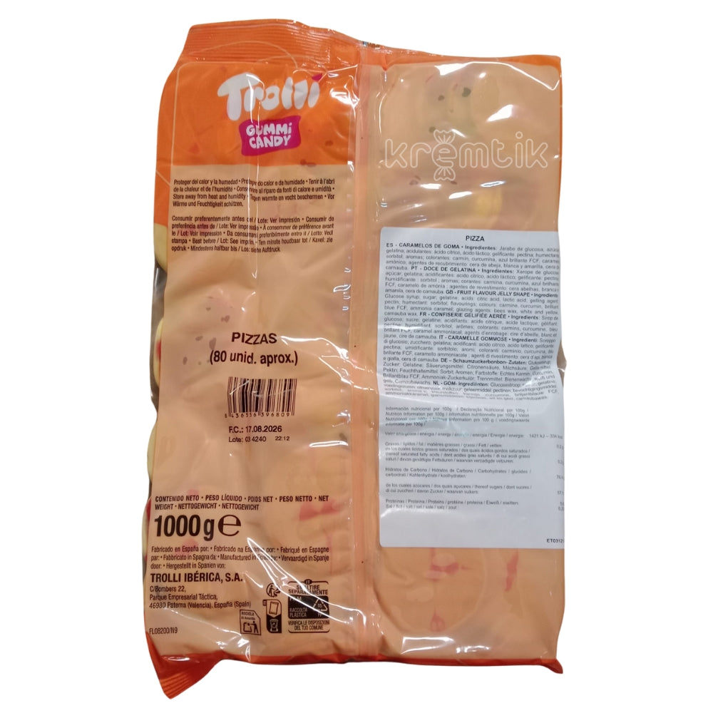 Pizza Redonda Gigante (1KG)