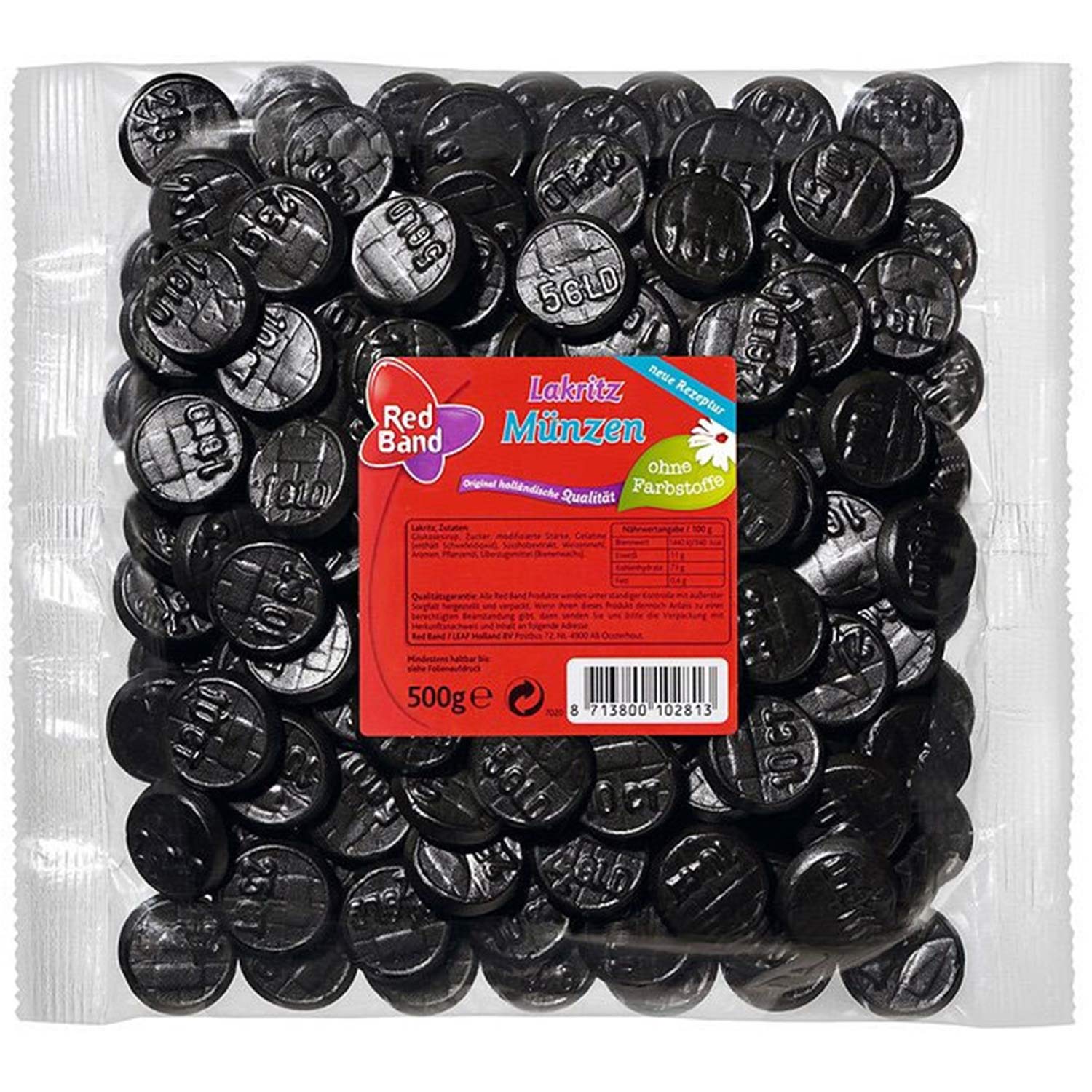 Monedas Regaliz Negro | Formato Bolsa 500g