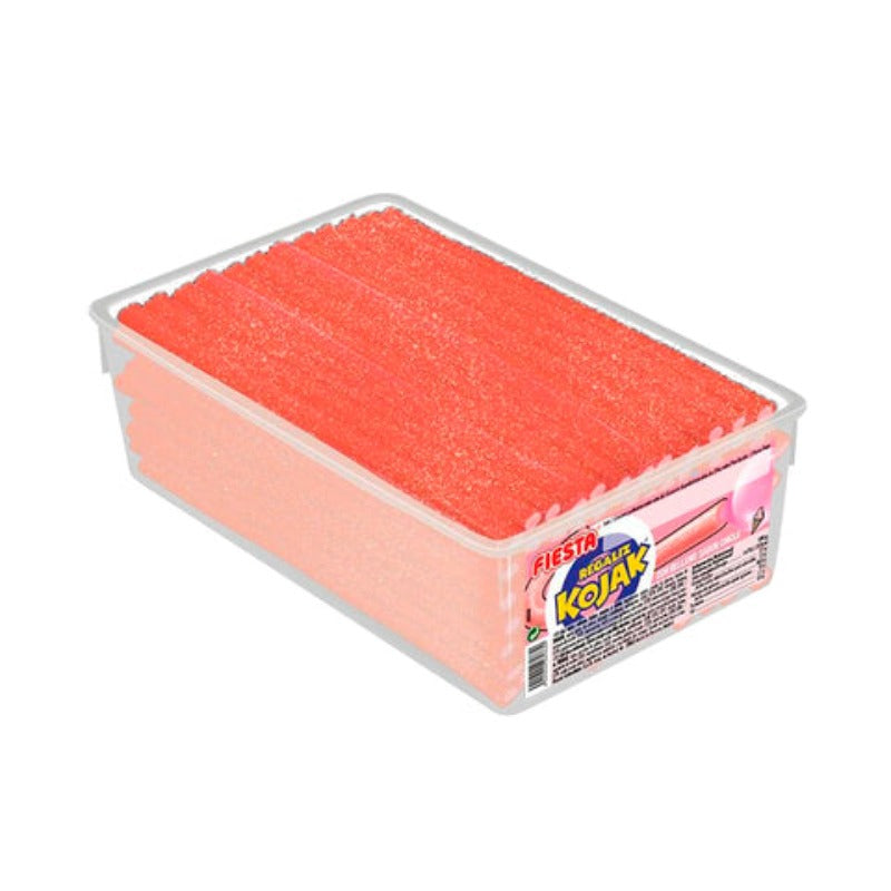 Regaliz Kojak Relleno Sabor Chicle Helado | Contiene 60 Unidades 1380g