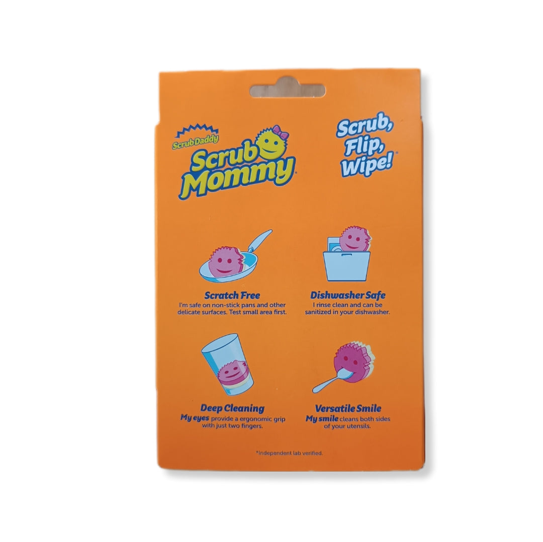 Scrub Mommy - Esponja Cara Feliz Para Limpieza Multisuperficie