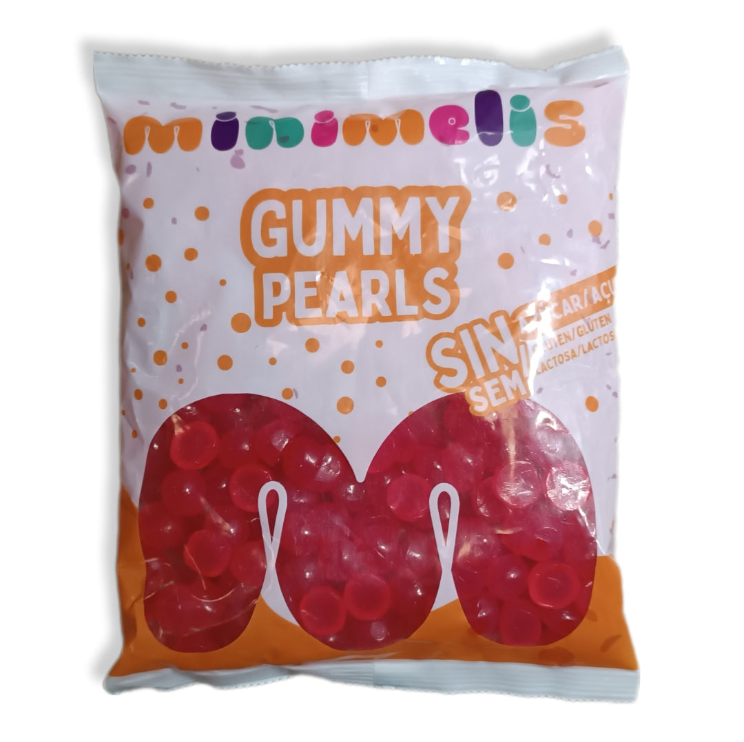 Mix Perlas Rojas Minimelis Sin Azúcar,Sin Gluten,Sin Lactosa |Formato Bolsa 1kg