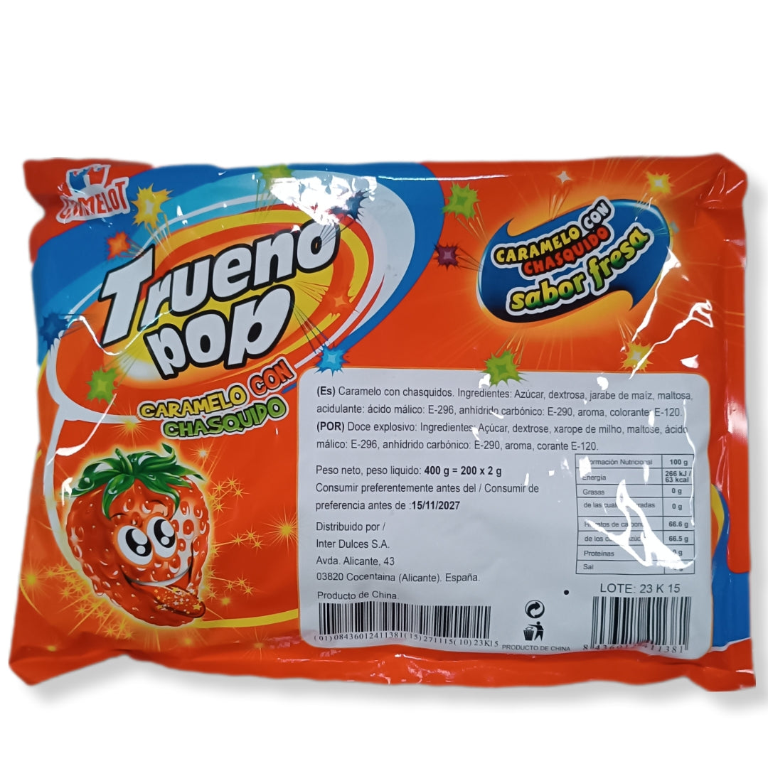 Trueno Pop Sin Gluten| Formato Bolsa 400g