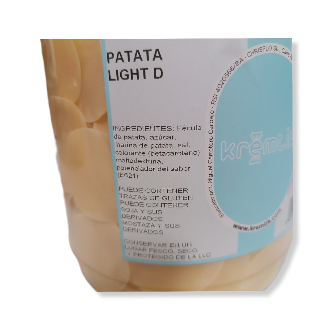 Patata Light Snacks Para Freír en Casa | Bote Reutilizable 1KG