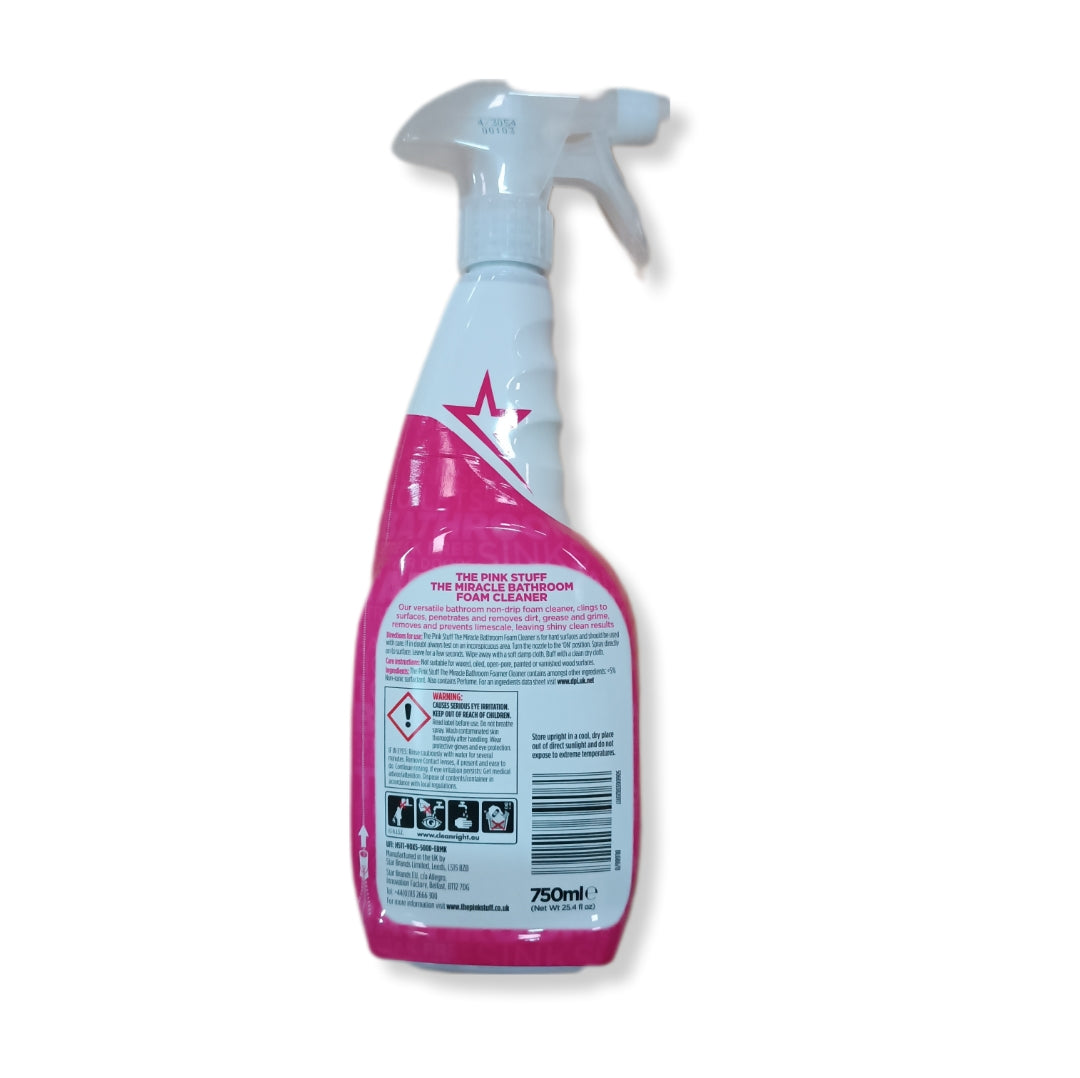 The Pink Stuff Limpiador del Baños | Multisuperficies | Contiene 750 ml