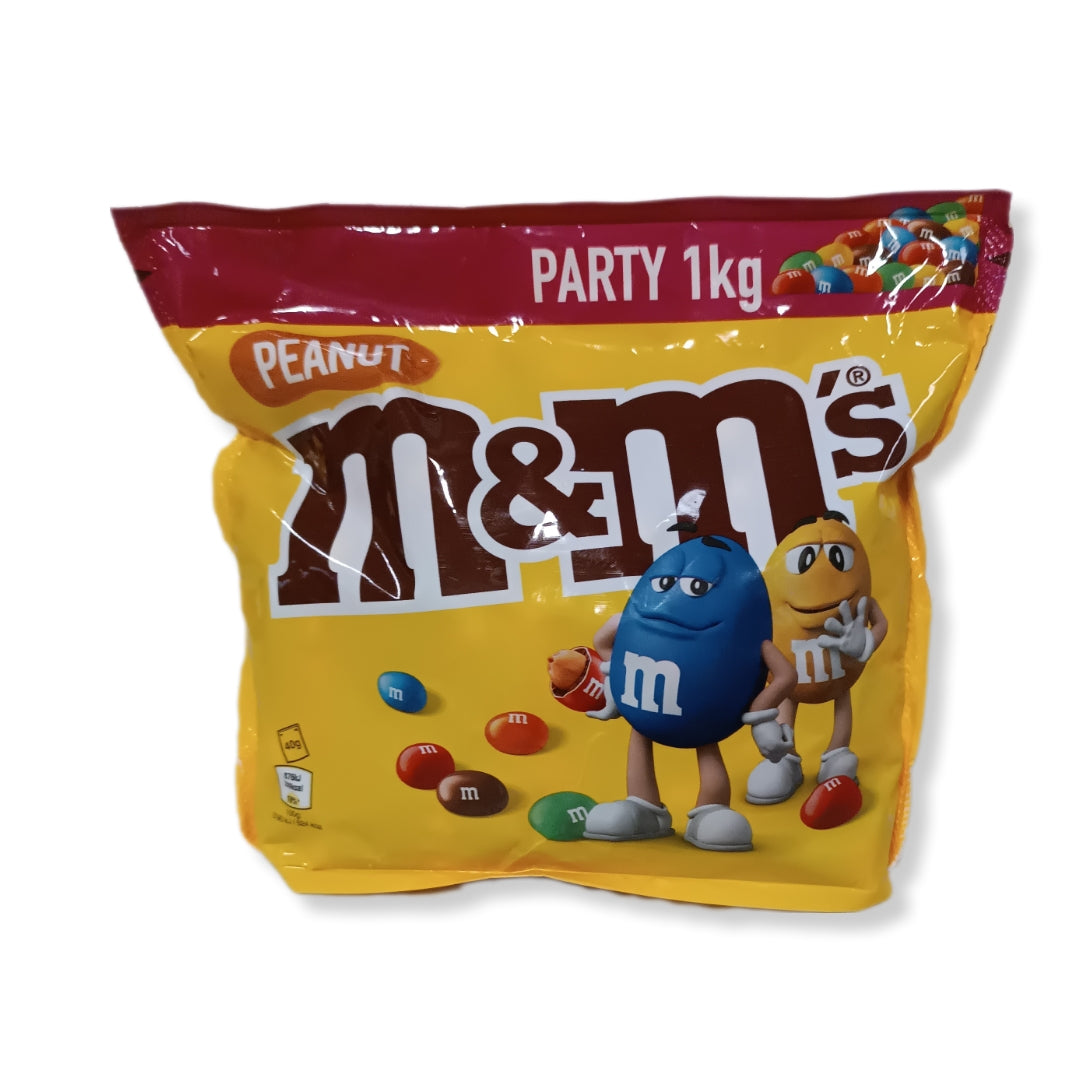 M&M'S  Originales | Cacahuetes Cubiertos de Chocolates Colores Surtidos - Bolsa 1Kg