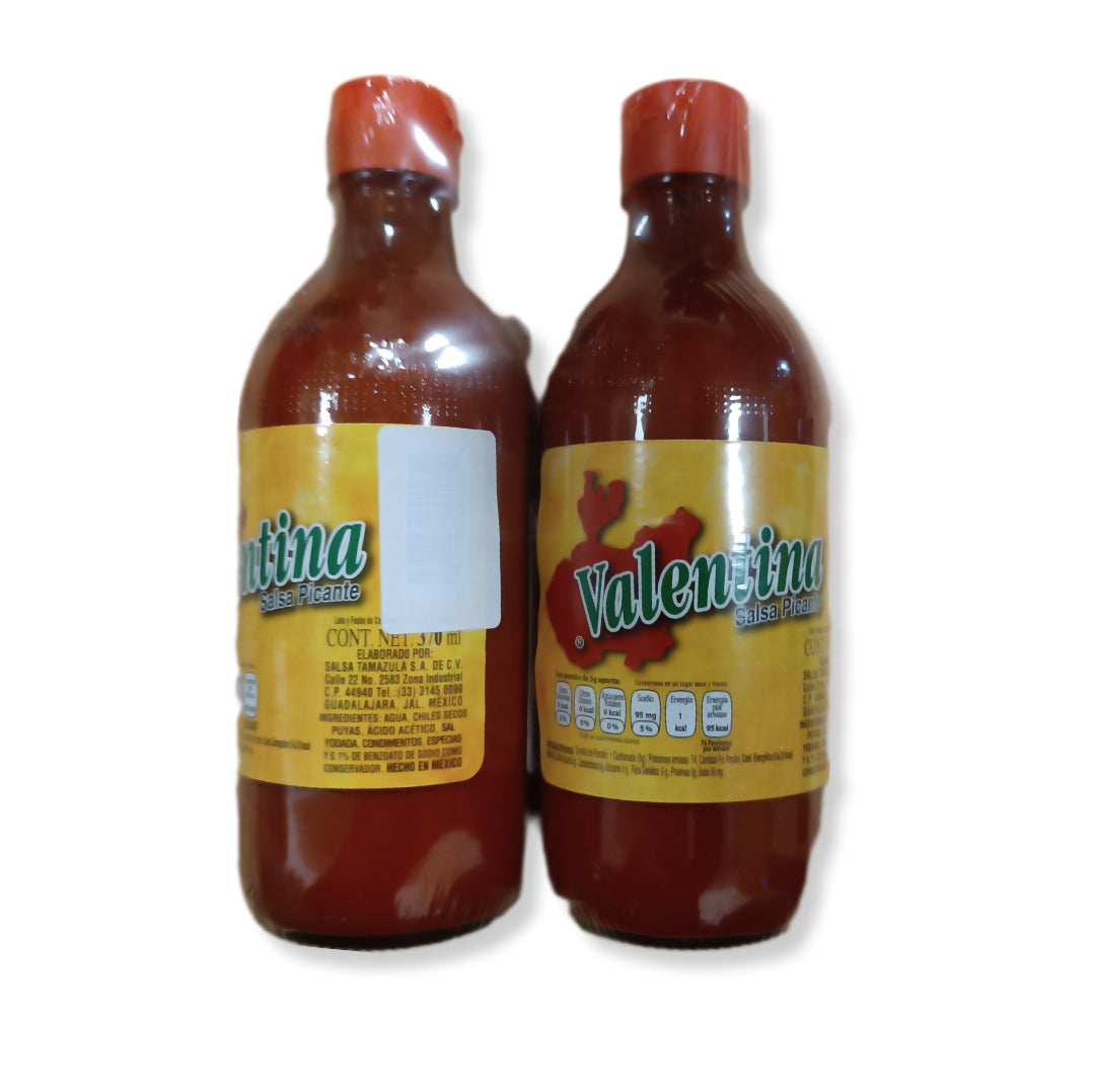 Salsa Picante Valentina | Formato 2 Unidades de 370ml