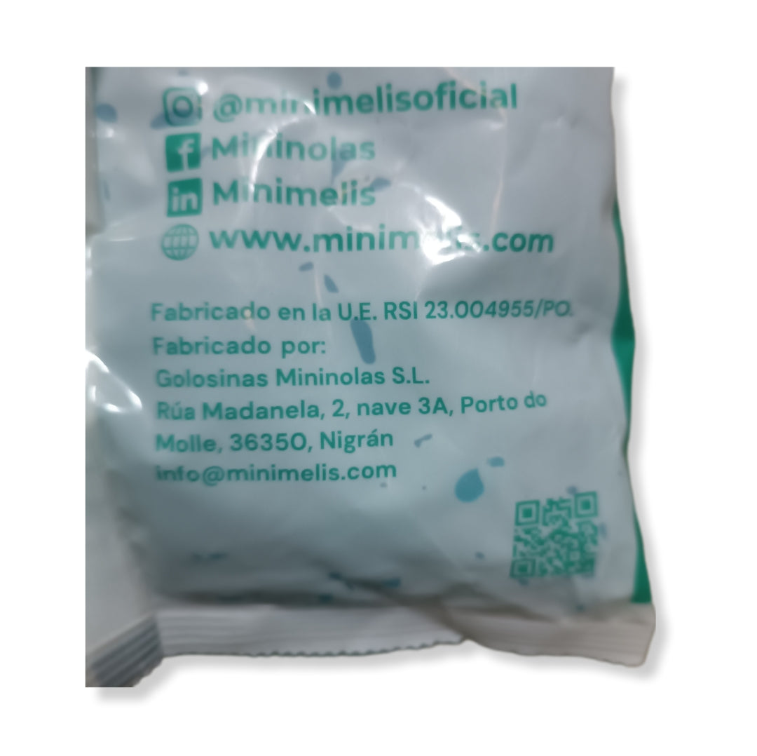 Estrellas Frutas Del Bosque Azules Brillo Minimelis Sin Azúcar, Sin Gluten, Sin Lactosa|Formato Bolsa 1kg