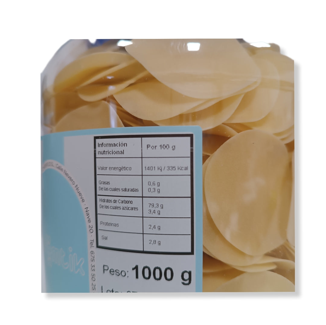 Patata Light Snacks Para Freír en Casa | Bote Reutilizable 1KG