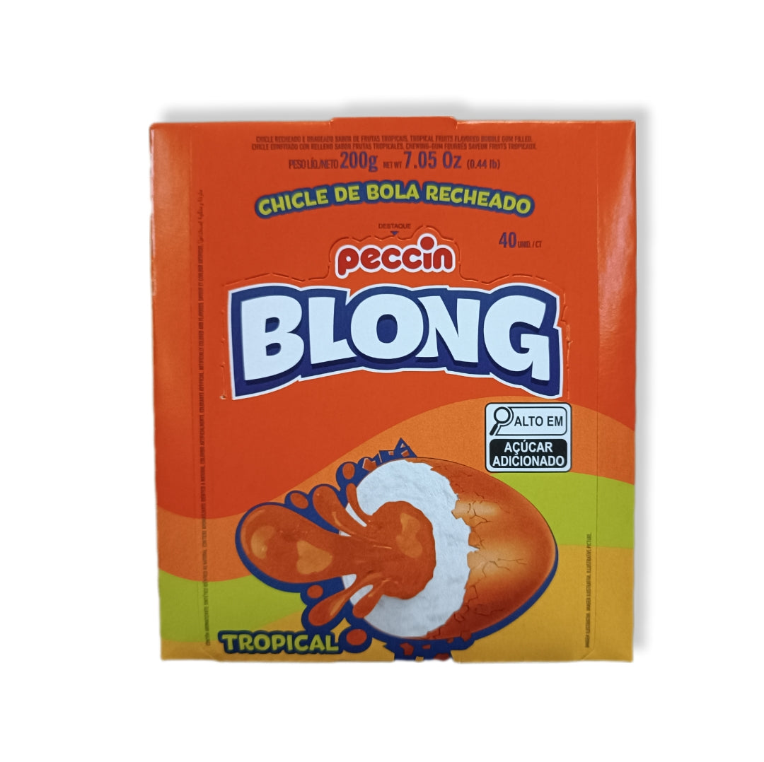 Blong Chicle Relleno Sabor Tropical Contiene 40u