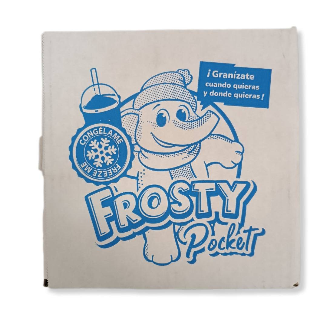 Granizada En Bolsa Individual Sabor Fresa Frosty | Formato Caja 10 Uds