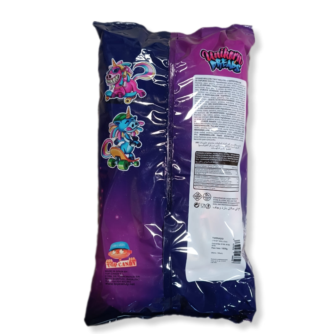 Esponjitas Unicornio - Tornado Extra Largas | Formato Bolsa 1KG