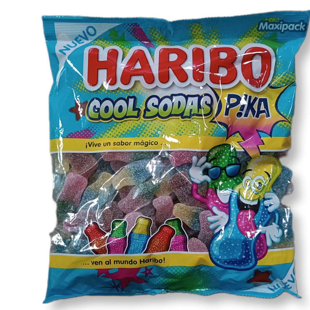 Botellas Cool Sodas Pika Varios Sabores Haribo | Formato Bolsa 1KG