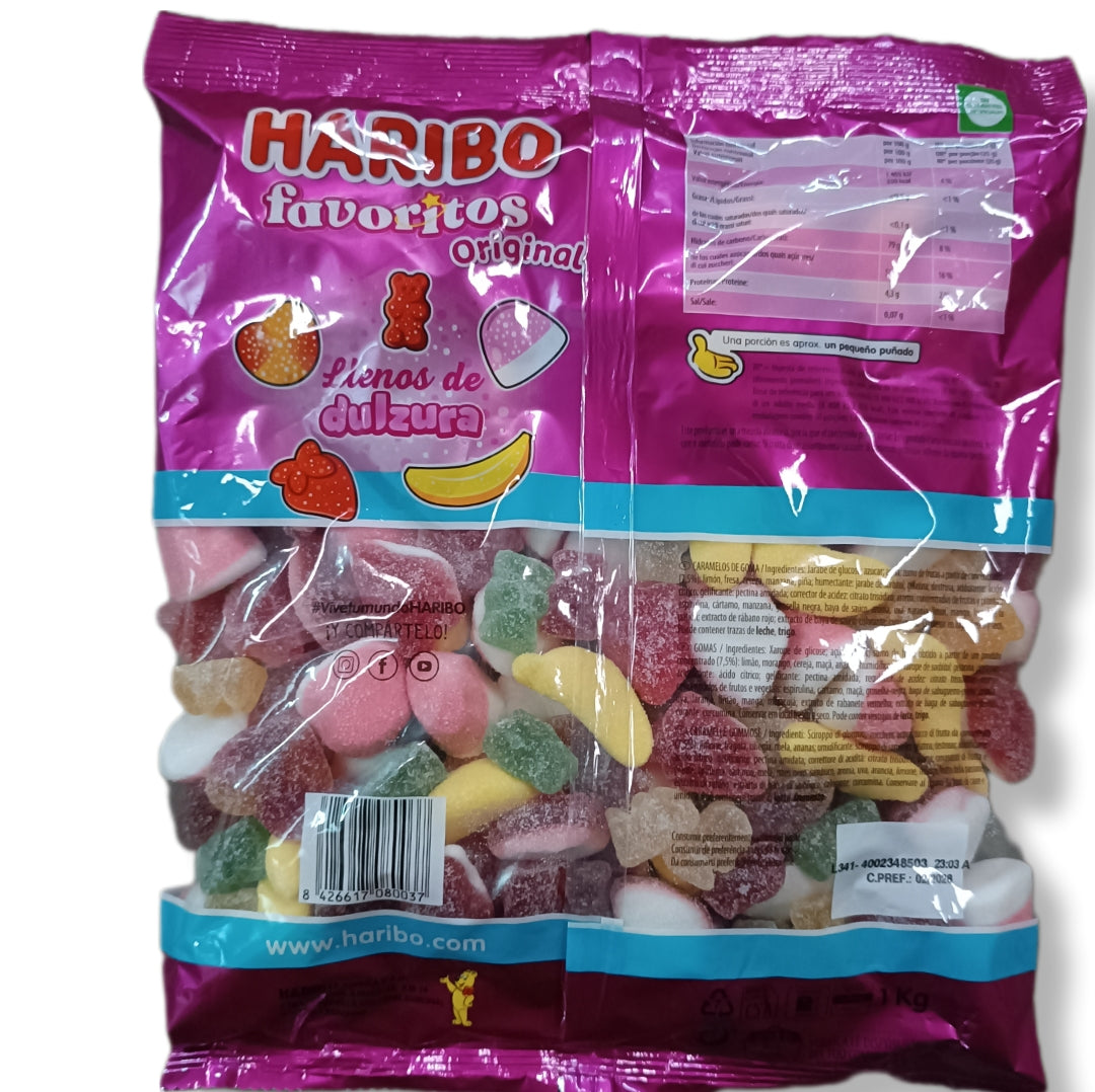 Favoritos Original Haribo | Formato Bolsa 1KG