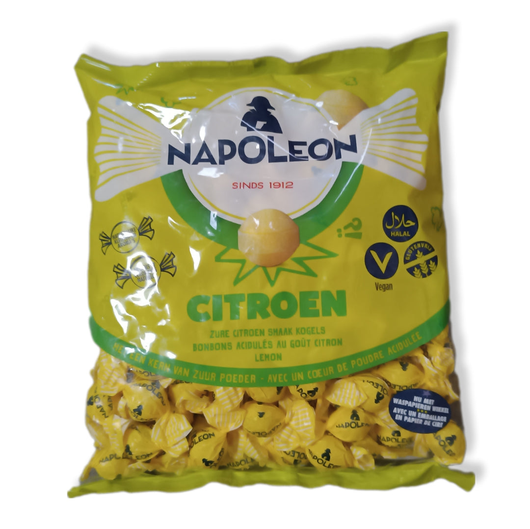 Caramelos Sabor Limón Napoleón | Formato Bolsa 1KG