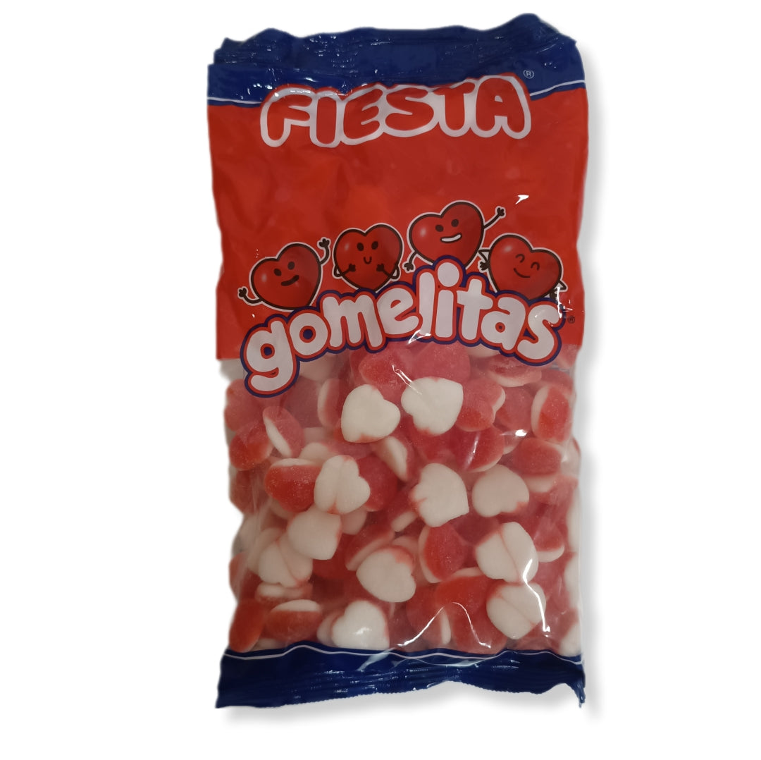 Gomelitas Fiesta Corazón Sabor Fresa | Formato Bolsa 1KG