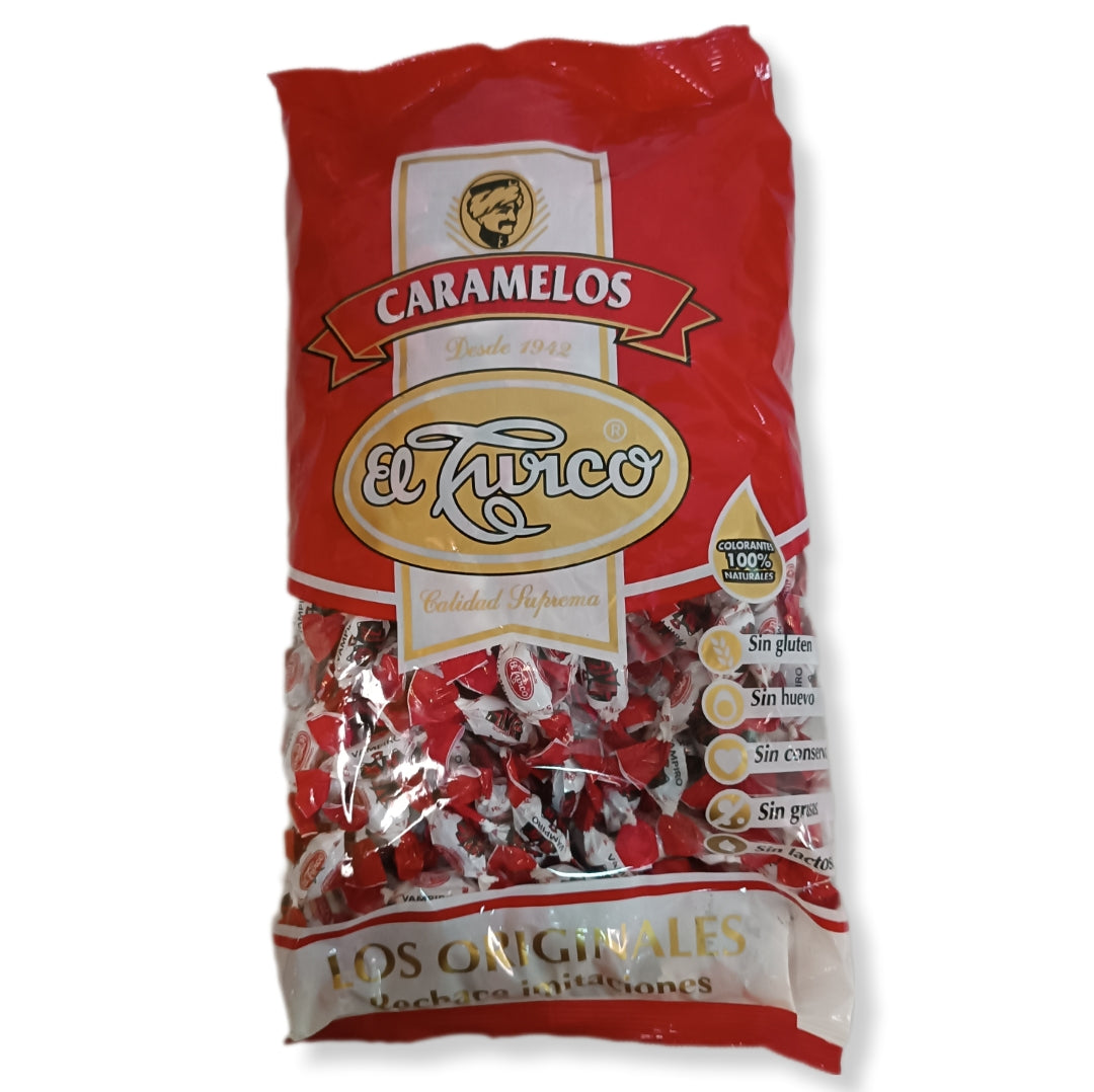 Caramelos Drácula El Turco | Formato Bolsa 1400gr | Contiene 400Unidades Aprox