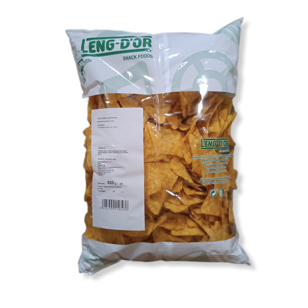 Nachos Al Punto de Sal | Formato Bolsa 620g