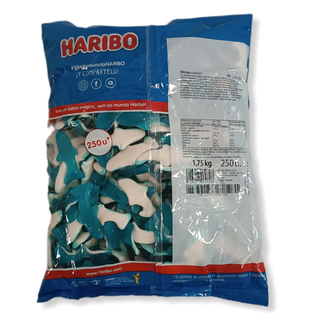 Delfines Azules Haribo | Formato Bolsa 250 UDS