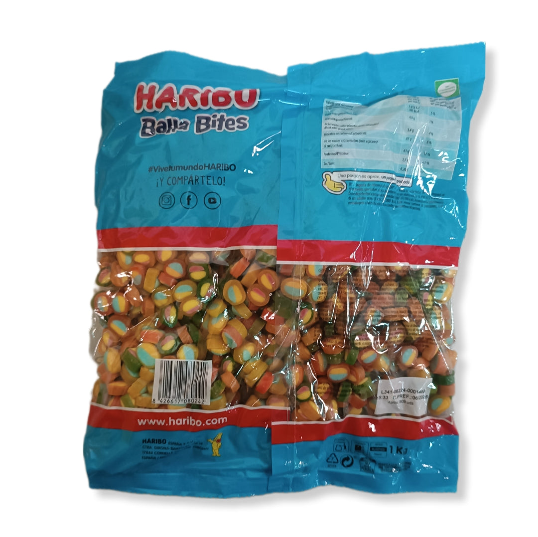 Balla Bites VegetarianosJelly Bon Sabor Fresa , Limón Y Naranja | Formato Bolsa 1KG