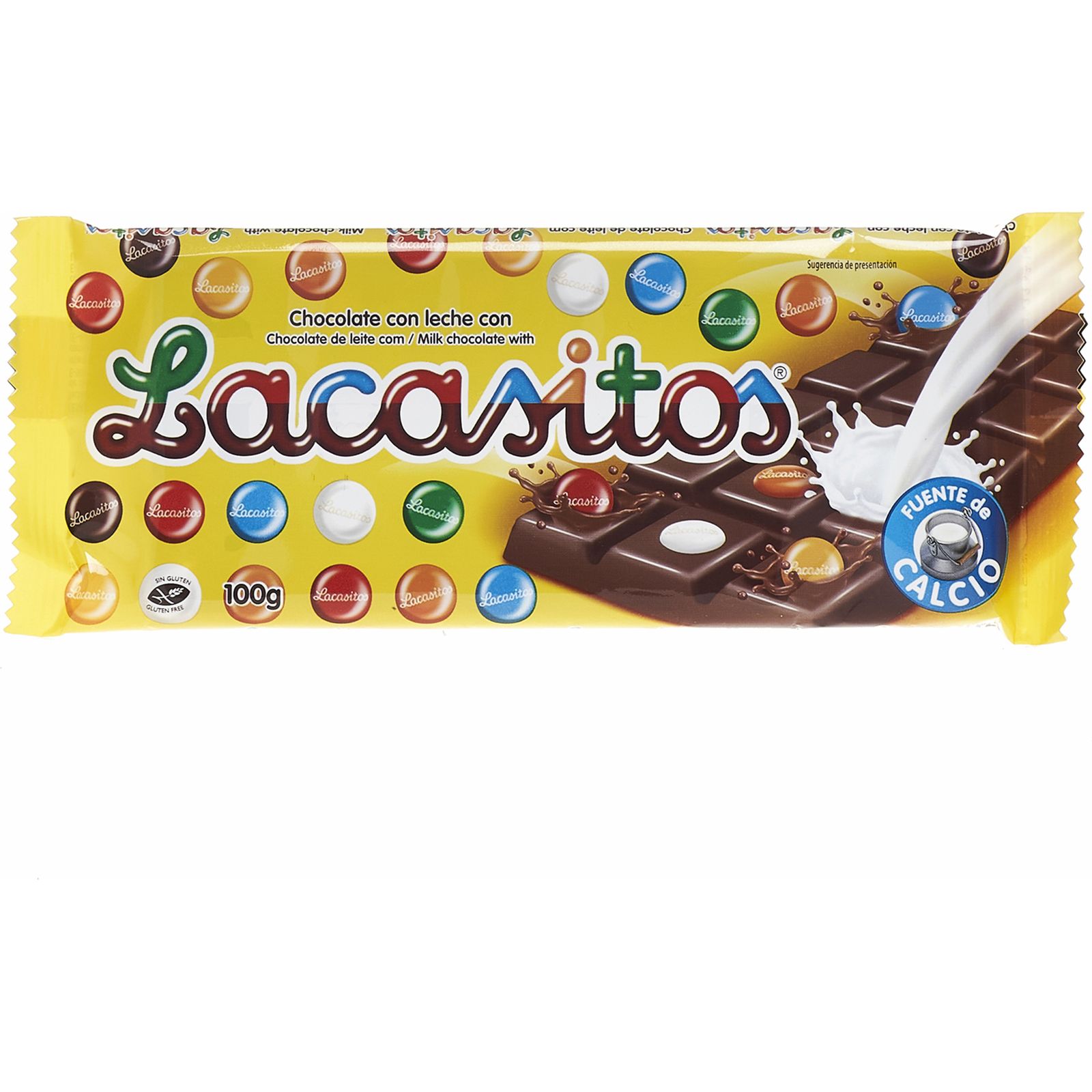 Lacasitos Tableta Leche 100G 20 Unidades