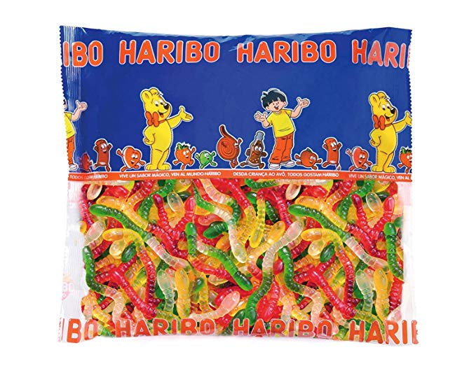 Gusanos Haribo (250 Uds) - Kremtik