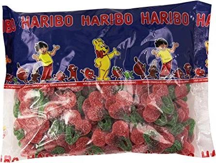 Cerezas Haribo Azúcar (250 Uds) - Kremtik