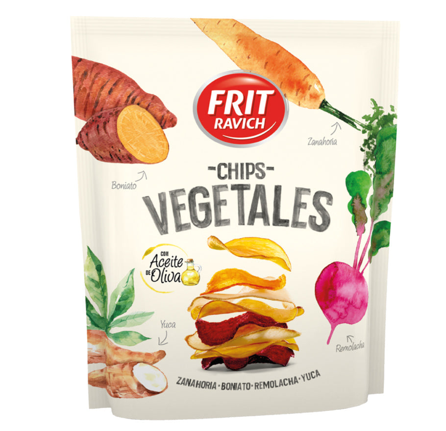 CHIPS VEGETALES | Contiene 10 Unidades de 70g