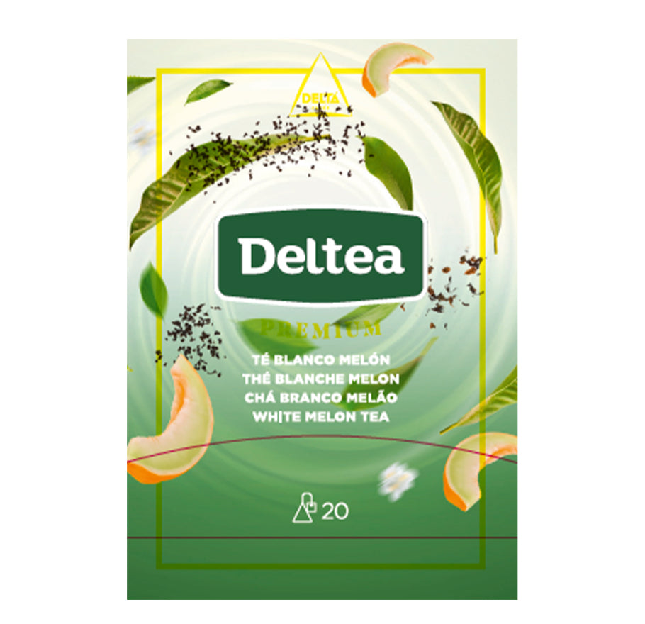 Deltea Pir. Te Blanco Melon | Contiene 20 Unidades