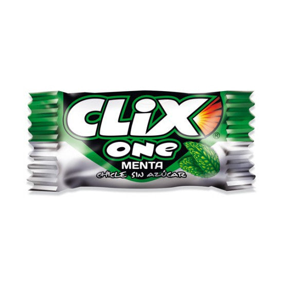 Chicles Clix Menta (200 Unidades) - Kremtik