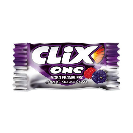 Chicles Clix Mora/Frambuesa (200 Unidades) - Kremtik