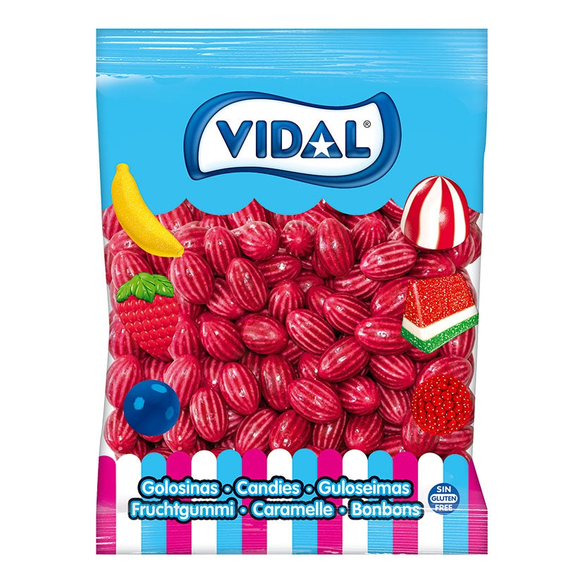 Fresas Ácidas (250 Uds) - Kremtik