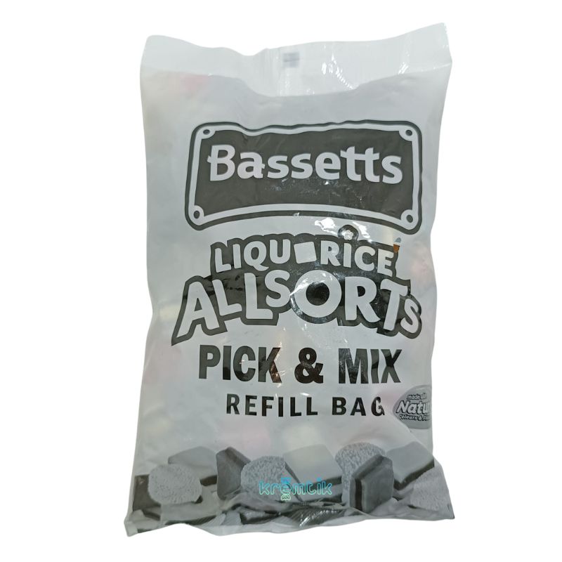 Regaliz Inglés Bassetts 1KG