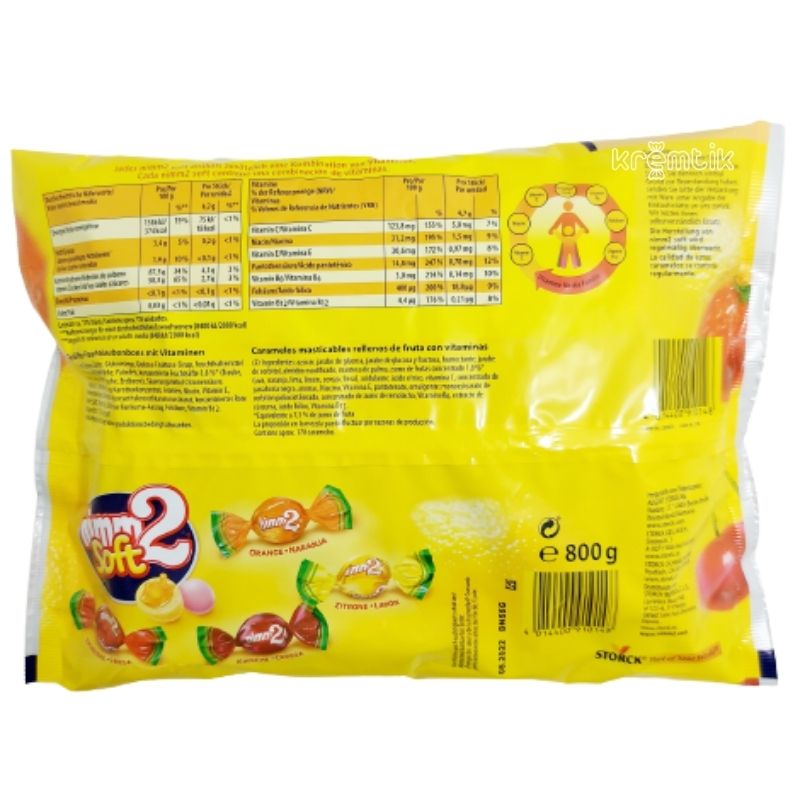 nimm 2 soft caramelos 800g