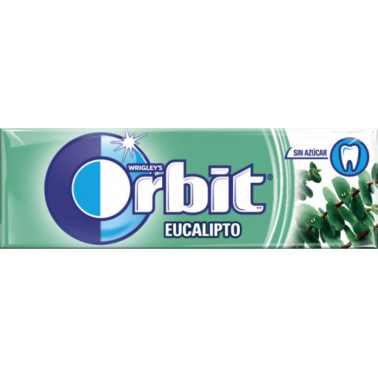 Chicles Orbit Eucalipto (30 Paquetes con 10 Uds) - Kremtik