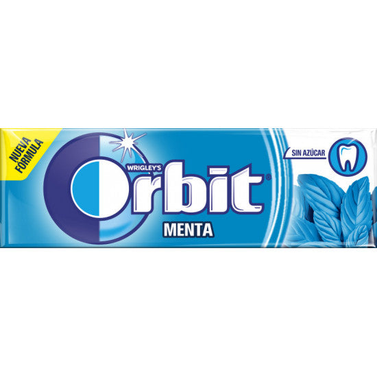 Chicles Orbit Menta (30 Paquetes con 10 Uds) - Kremtik